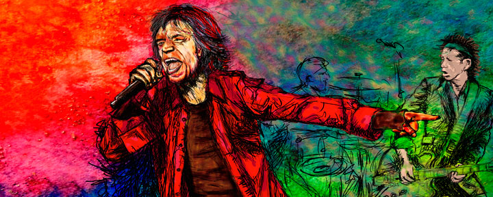mick and keith